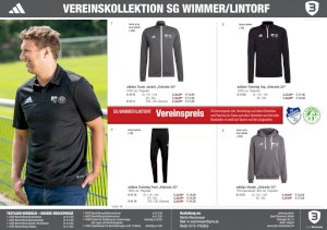 Neue Vereinskollektion SG Wimmer/Lintorf