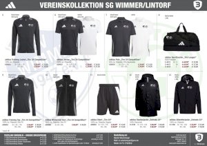 Neue Vereinskollektion SG Wimmer/Lintorf