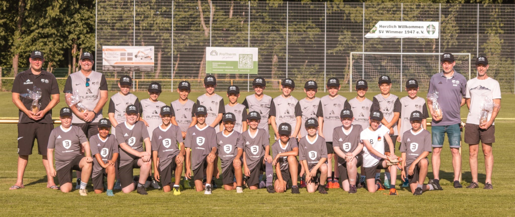 U11 feiert Sommerfest